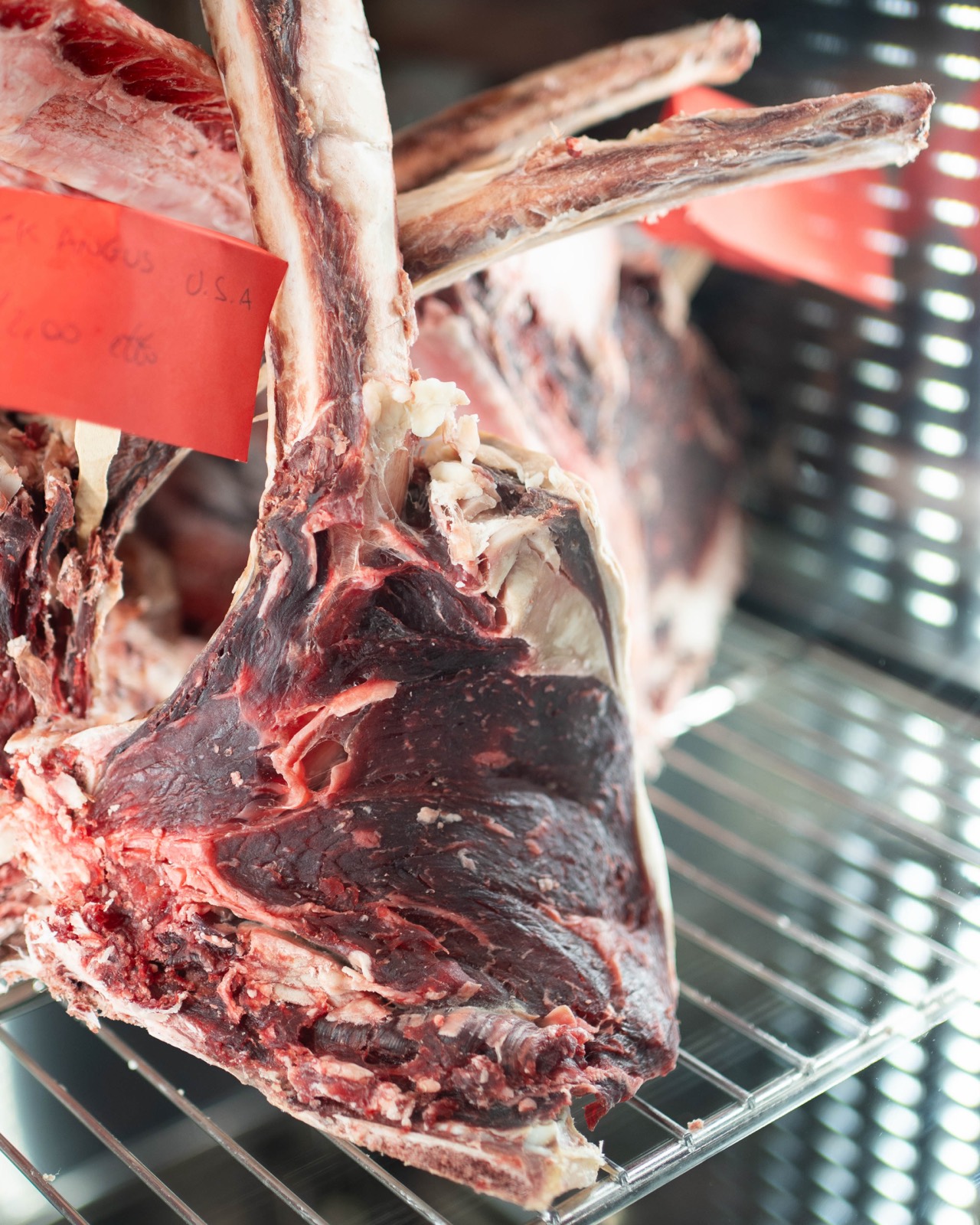 Costate di Black Angus U.S.A. in frollatura